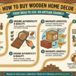 How to Buy Wooden Home Decor Products from India to USA