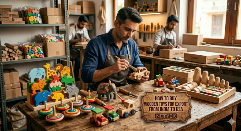 How to Buy Wooden Toys for Export from India to USA