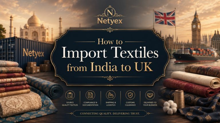 How to Import Textiles from India to UK