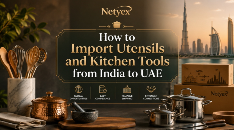 How to Import Utensils and Kitchen Tools from India to UAE
