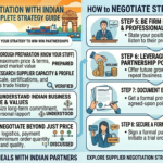 How to Negotiate with Indian Suppliers