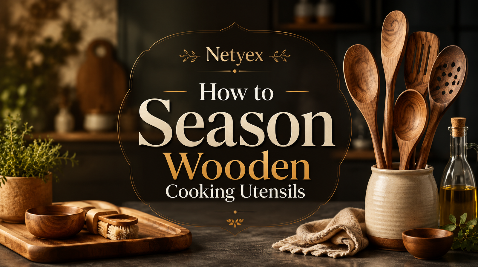 How to Season Wooden Cooking Utensils?