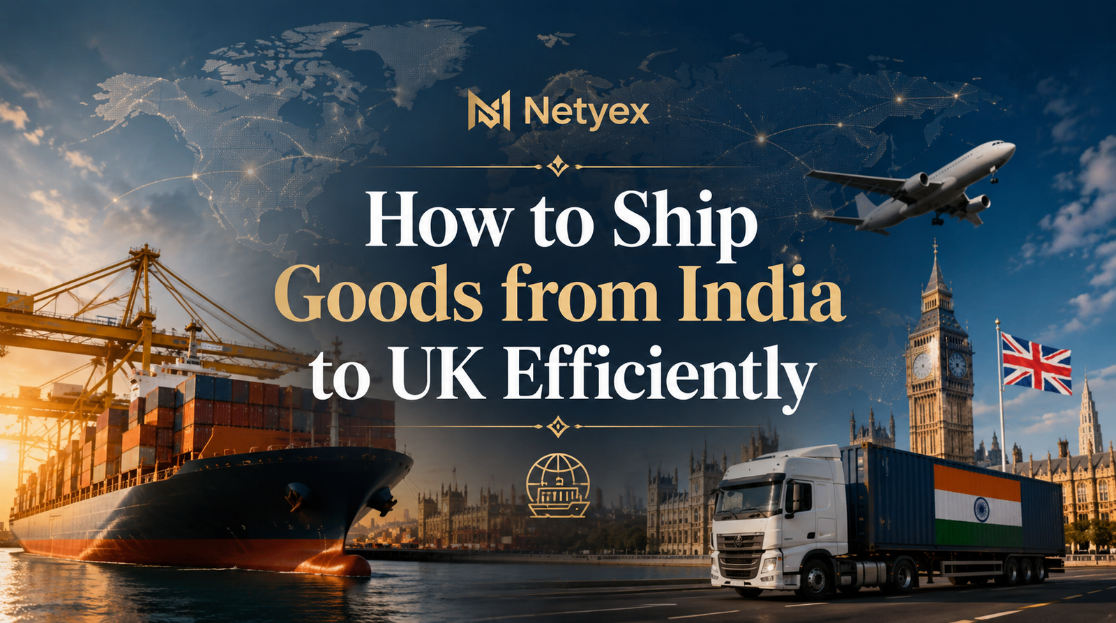 How to Ship Goods from India to UK Efficiently