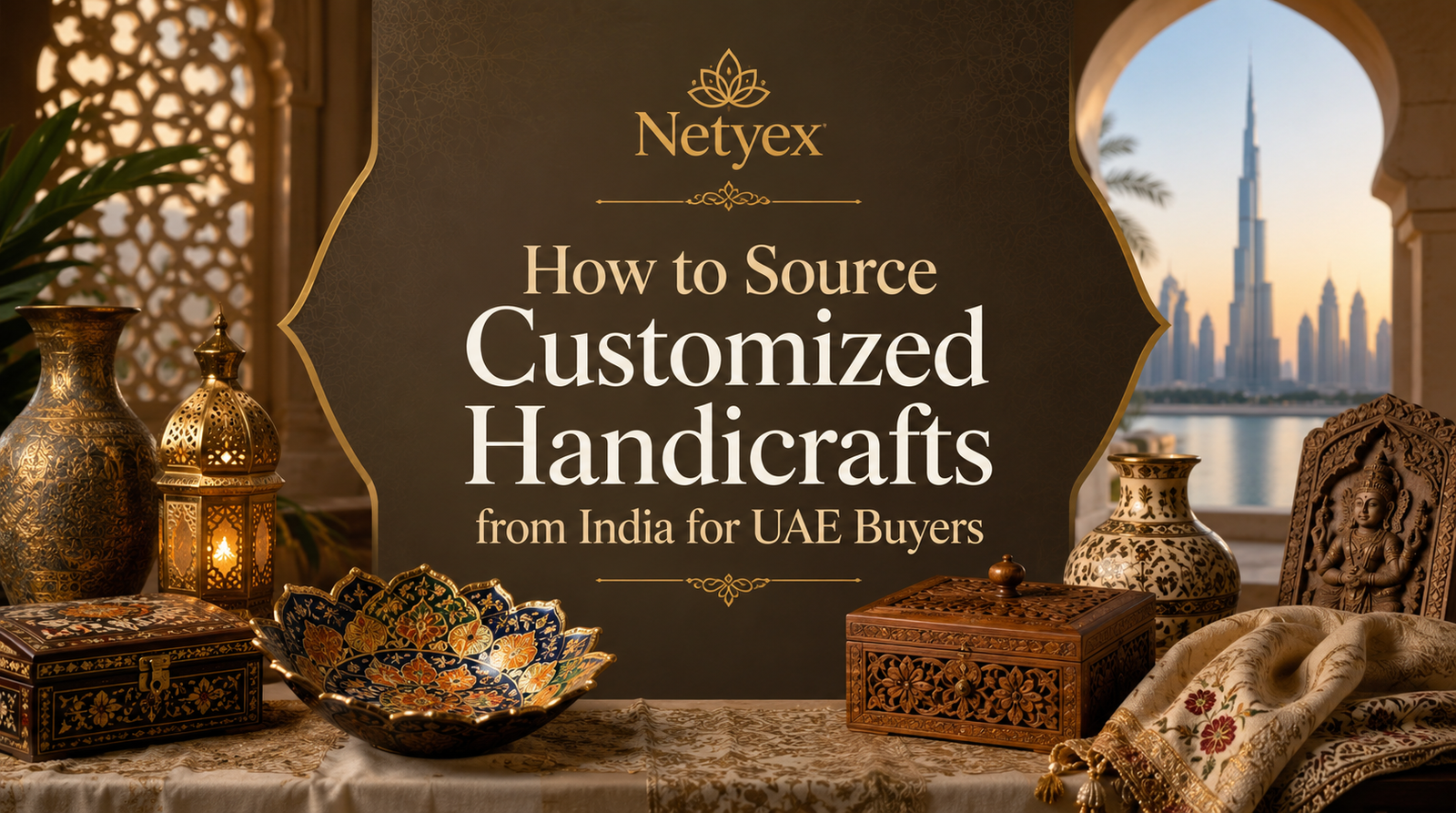 How to Source Customized Handicrafts from India for UAE Buyers