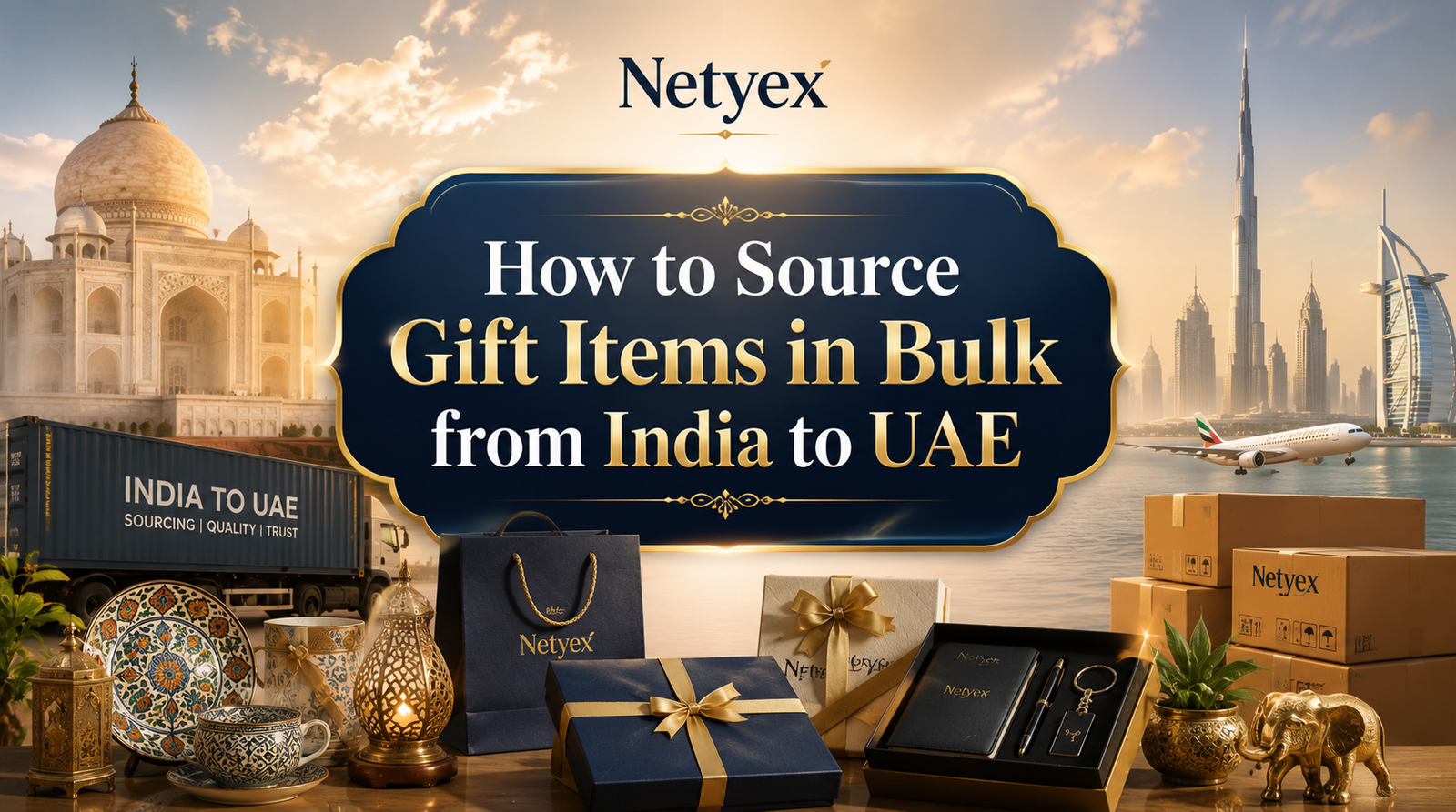 How to Source Gift Items in Bulk from India to UAE