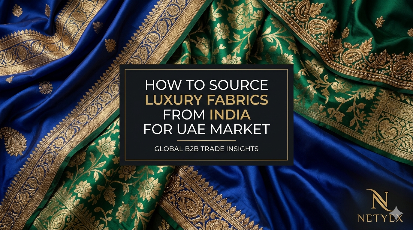How to Source Luxury Fabrics from India for UAE Market