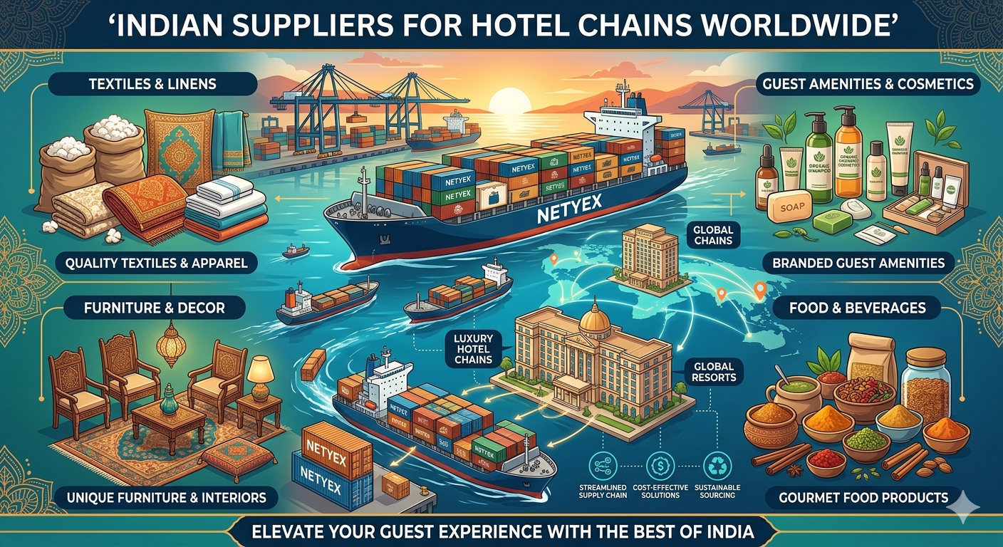 Indian Suppliers for Hotel Chains Worldwide