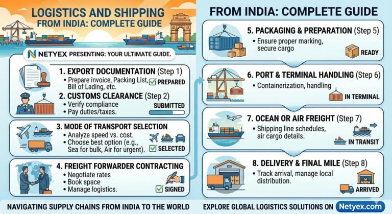 Logistics and Shipping from India: Complete Guide