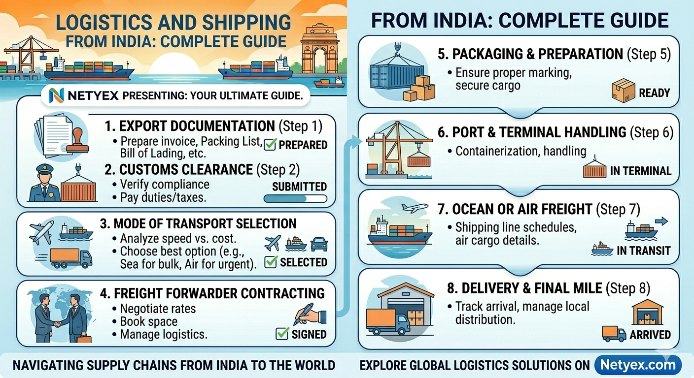 Logistics and Shipping from India: Complete Guide