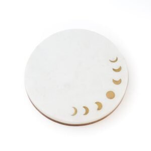 Moon Phase Marble Decorative Tray
