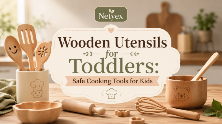 Wooden Utensils for Toddlers: Safe Cooking Tools for Kids