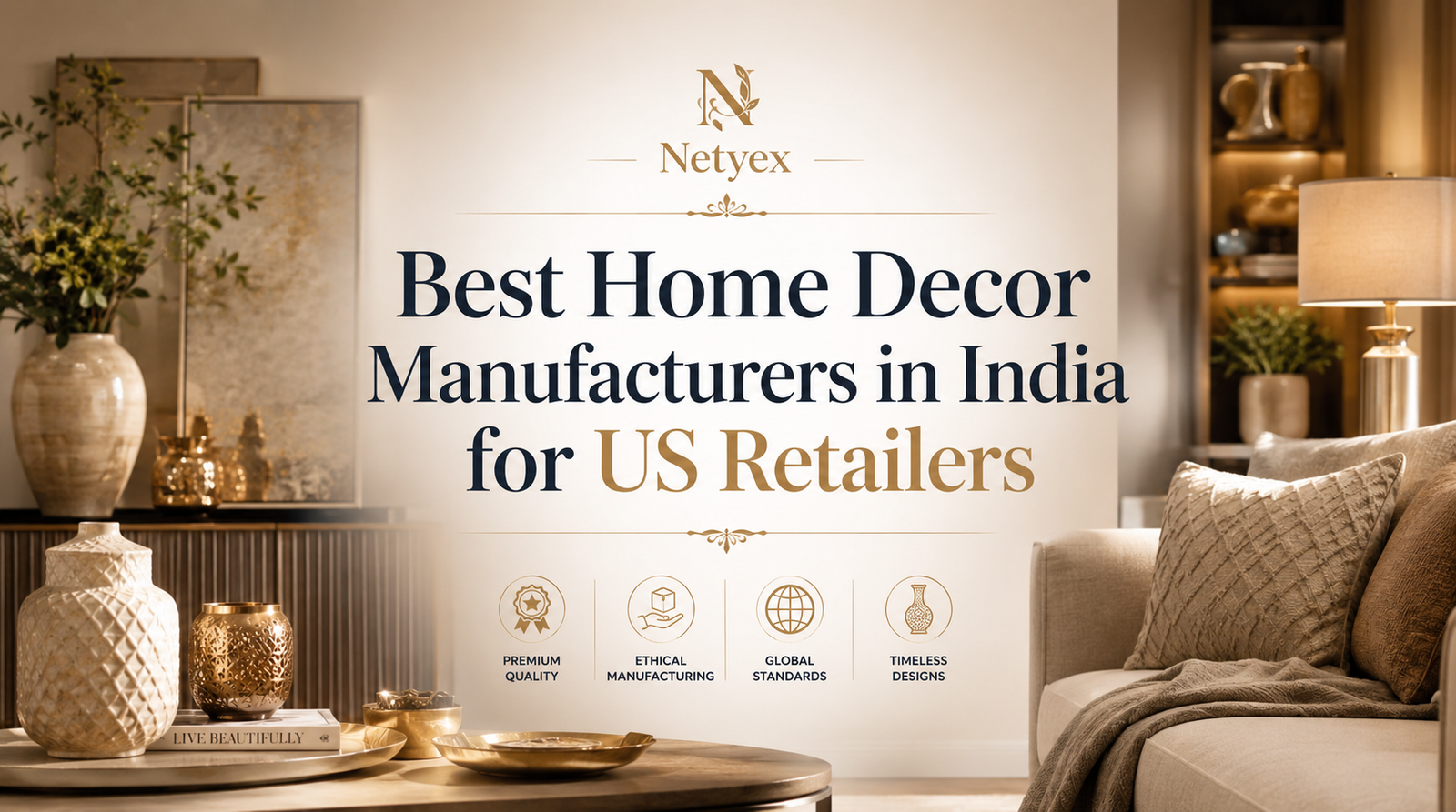 Best Home Decor Manufacturers in India for US Retailers
