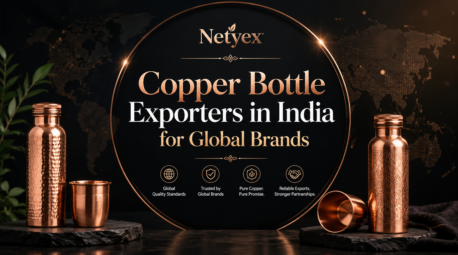 Copper Bottle Exporters in India for Global Brands