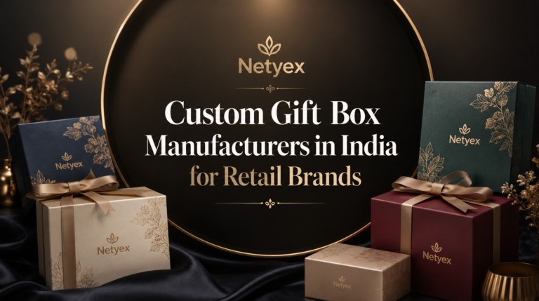 Custom Gift Box Manufacturers in India for Retail Brands