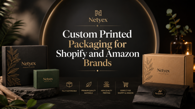Custom Printed Packaging for Shopify and Amazon Brands