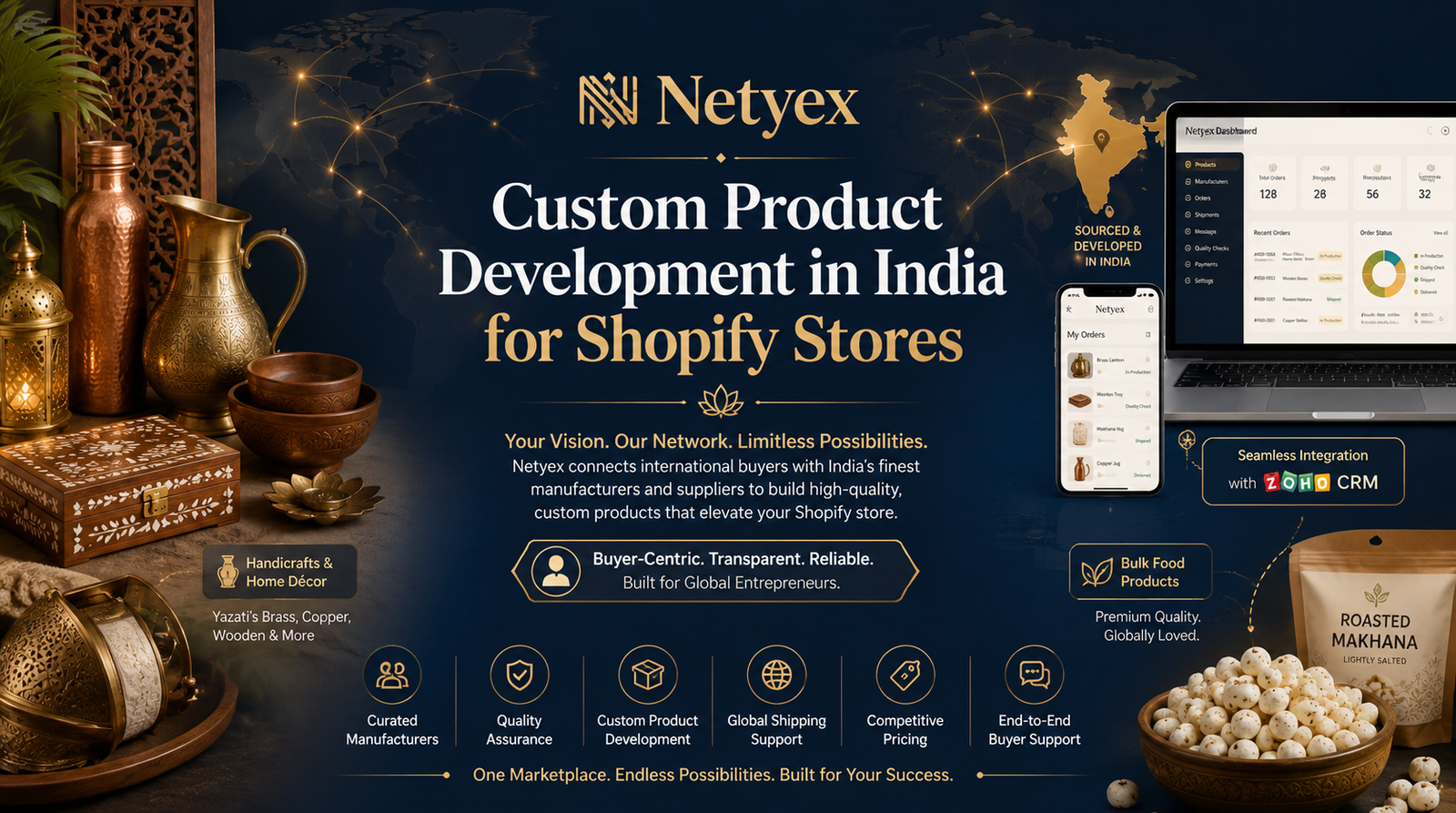 Custom Product Development in India for Shopify Stores