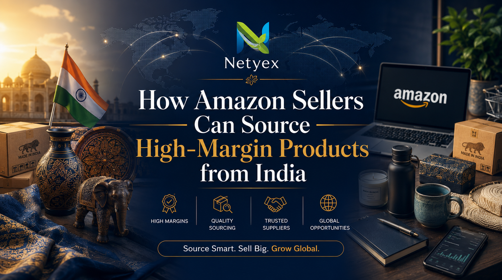 How Amazon Sellers Can Source High-Margin Products from India