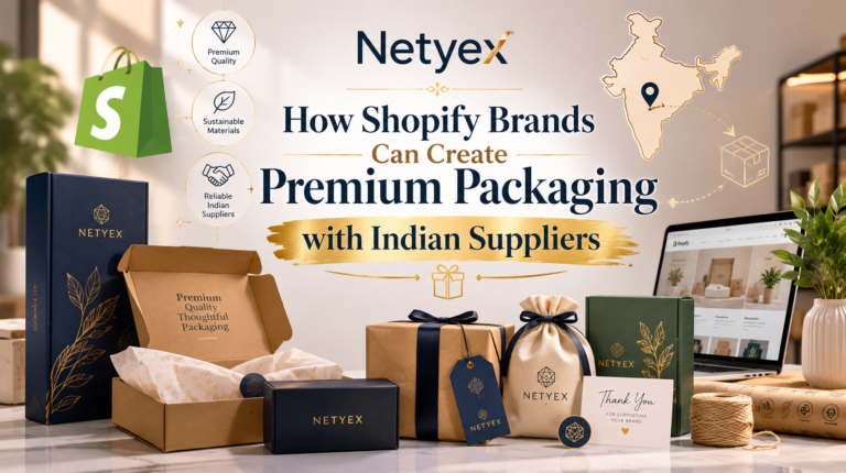 How Shopify Brands Can Create Premium Packaging with Indian Suppliers