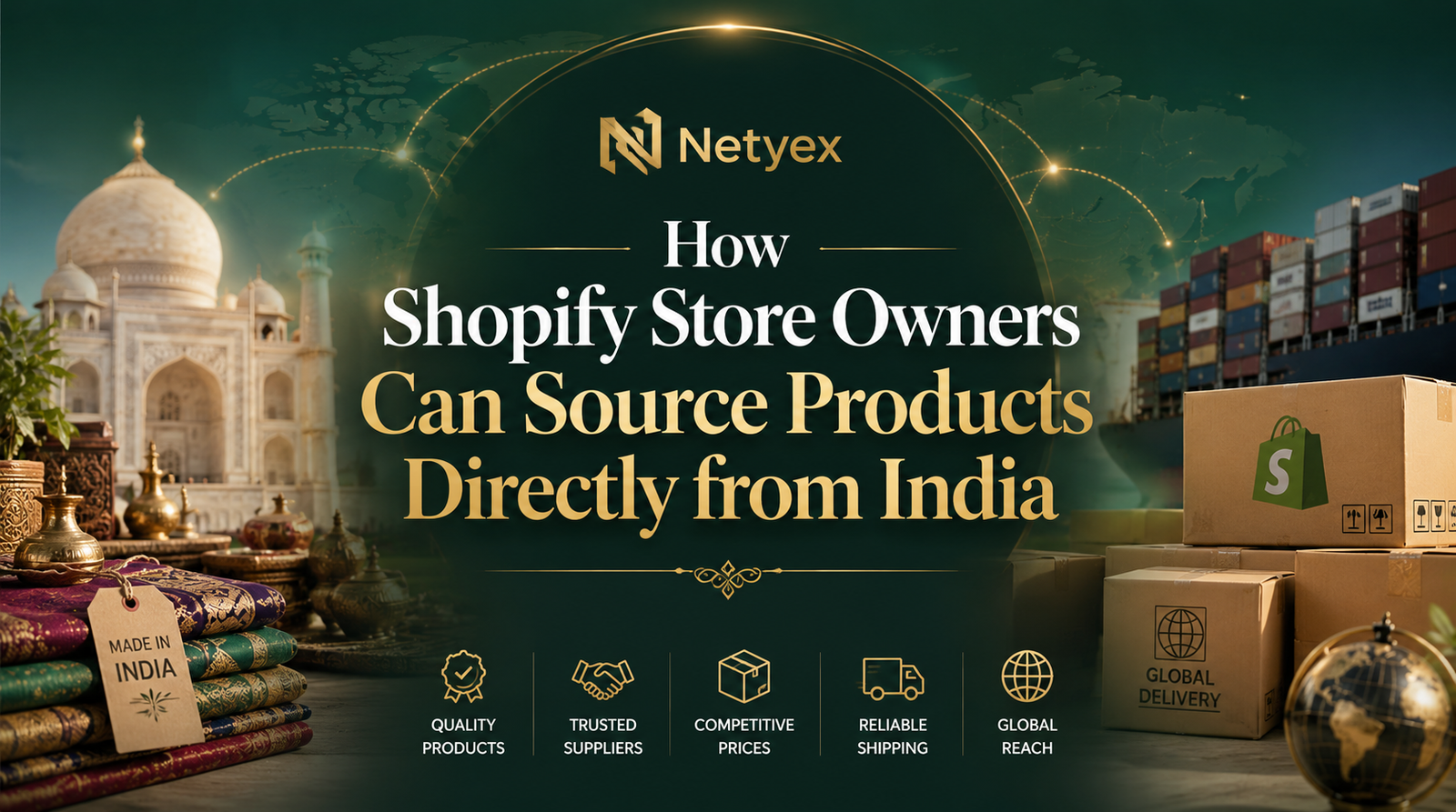 How Shopify Store Owners Can Source Products Directly from India