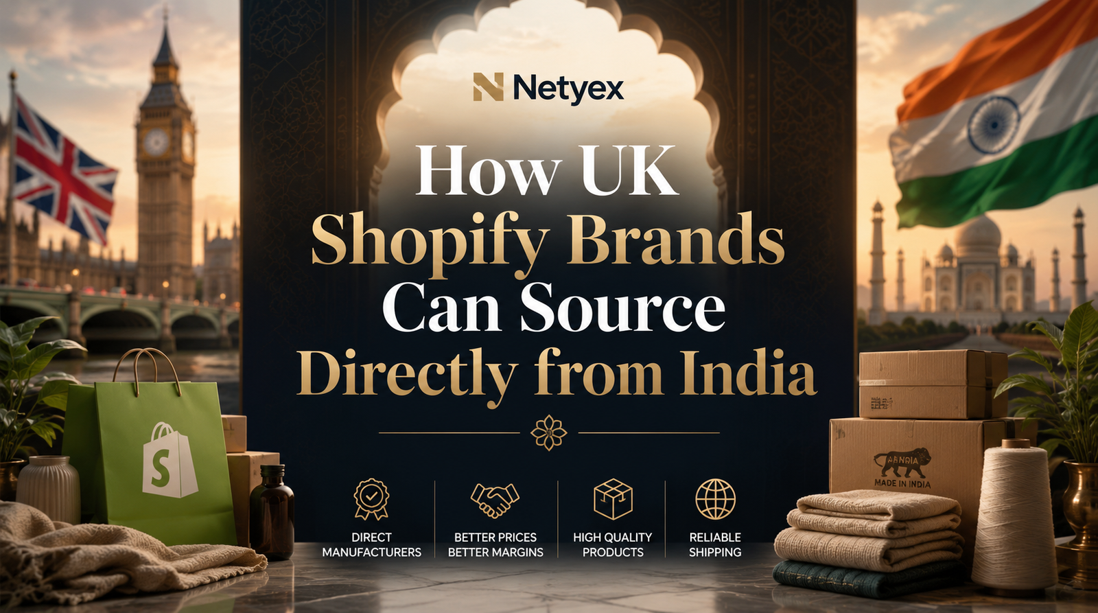 How UK Shopify Brands Can Source Directly from India
