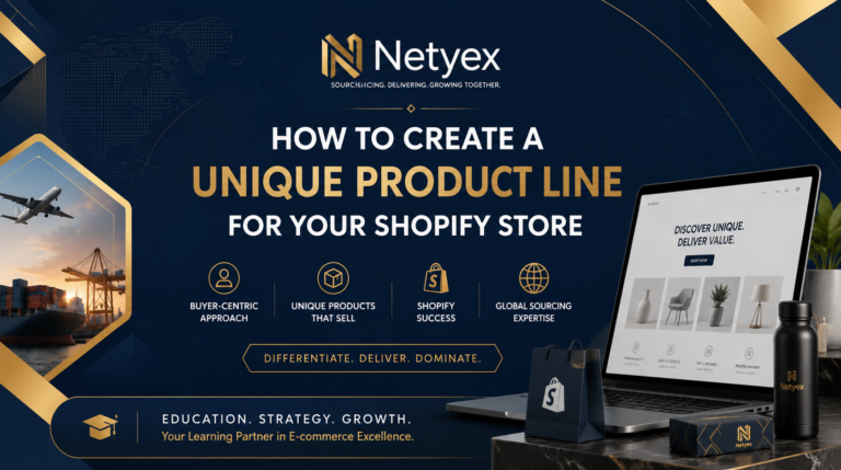 How to Create a Unique Product Line for Your Shopify Store