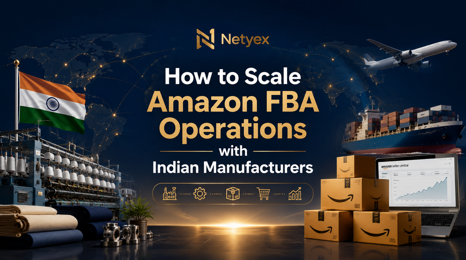 How to Scale Amazon FBA Operations with Indian Manufacturers