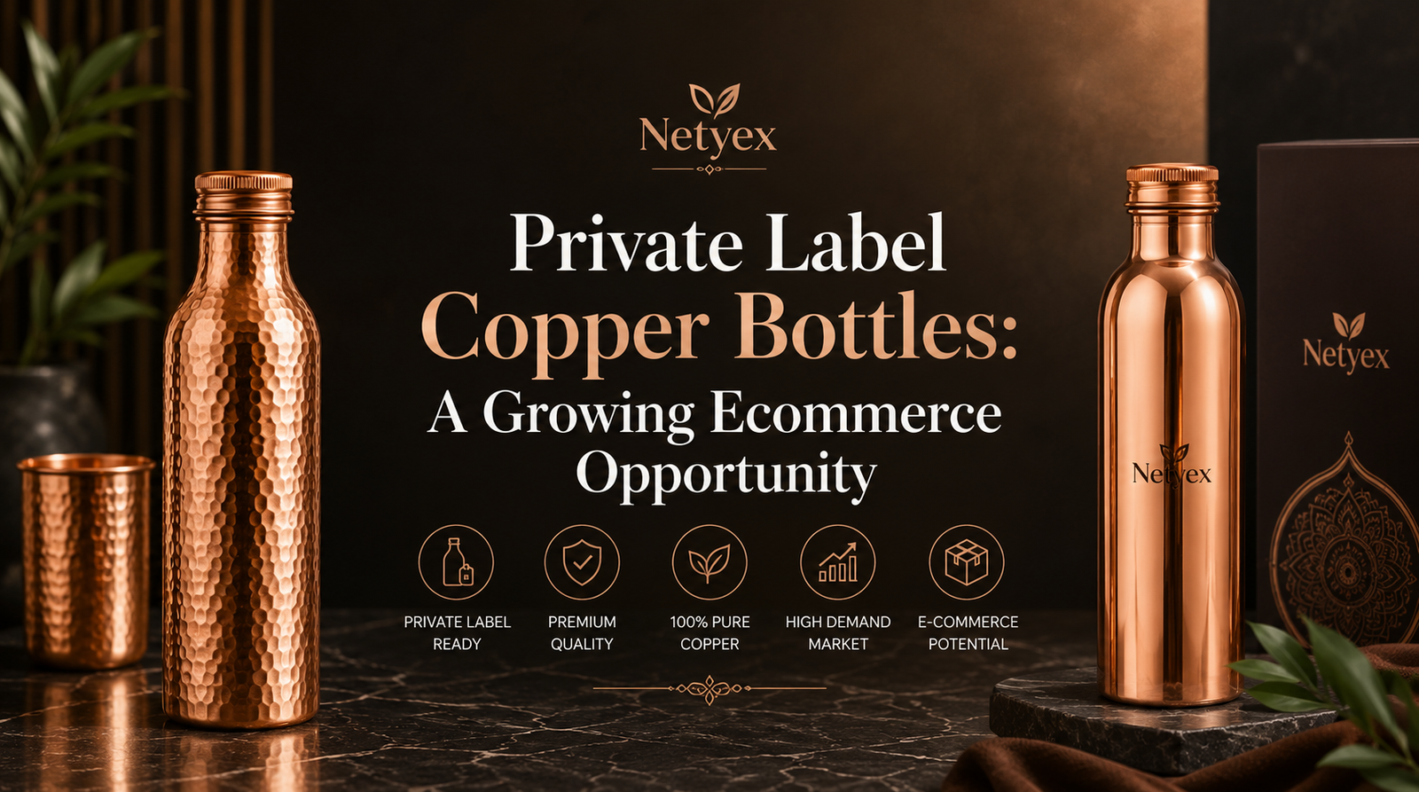 Private Label Copper Bottles: A Growing Ecommerce Opportunity