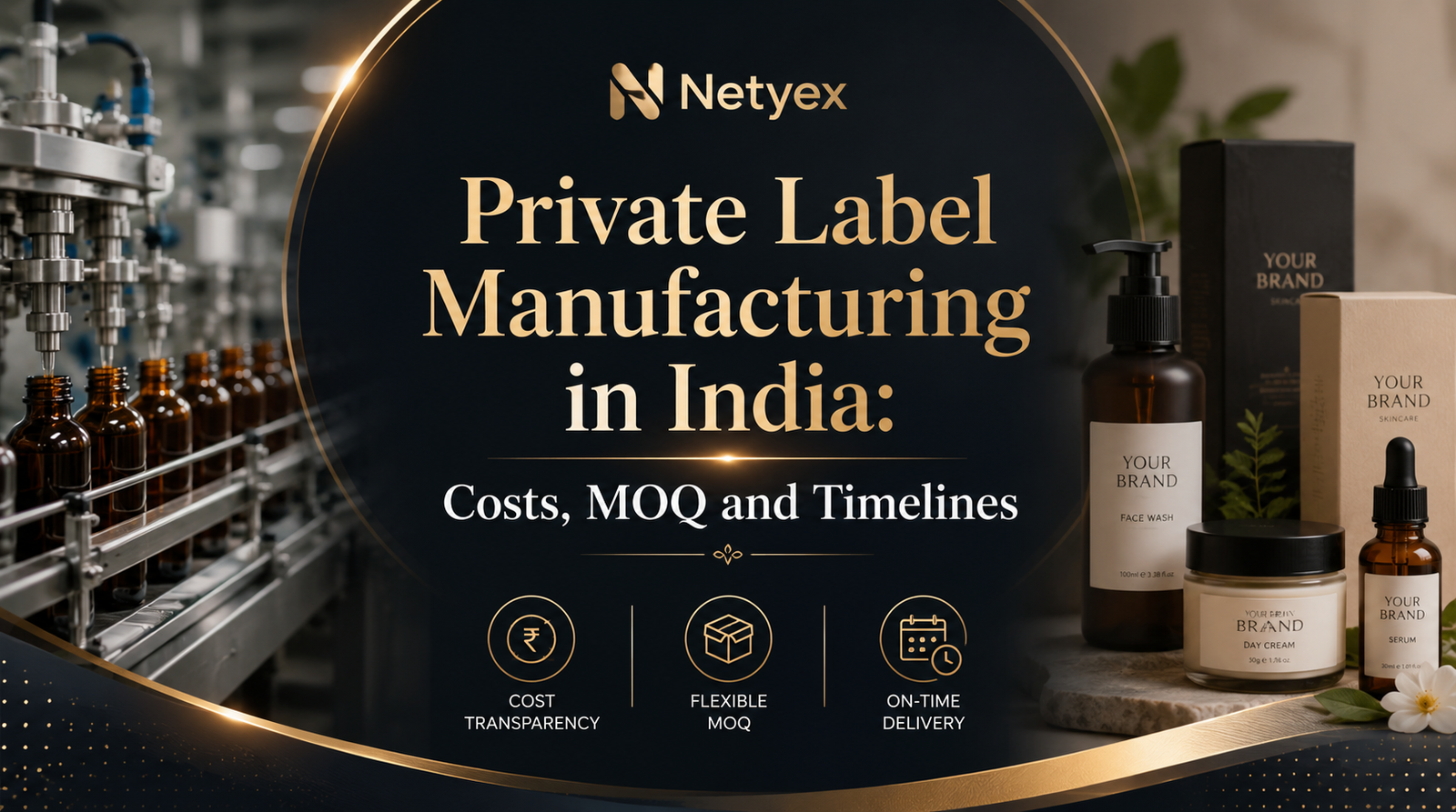 Private Label Manufacturing in India: Costs, MOQ and Timelines