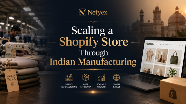 Scaling a Shopify Store Through Indian Manufacturing