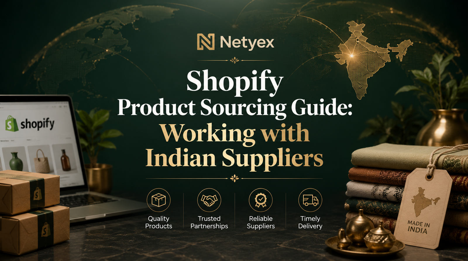 Shopify Product Sourcing Guide: Working with Indian Suppliers