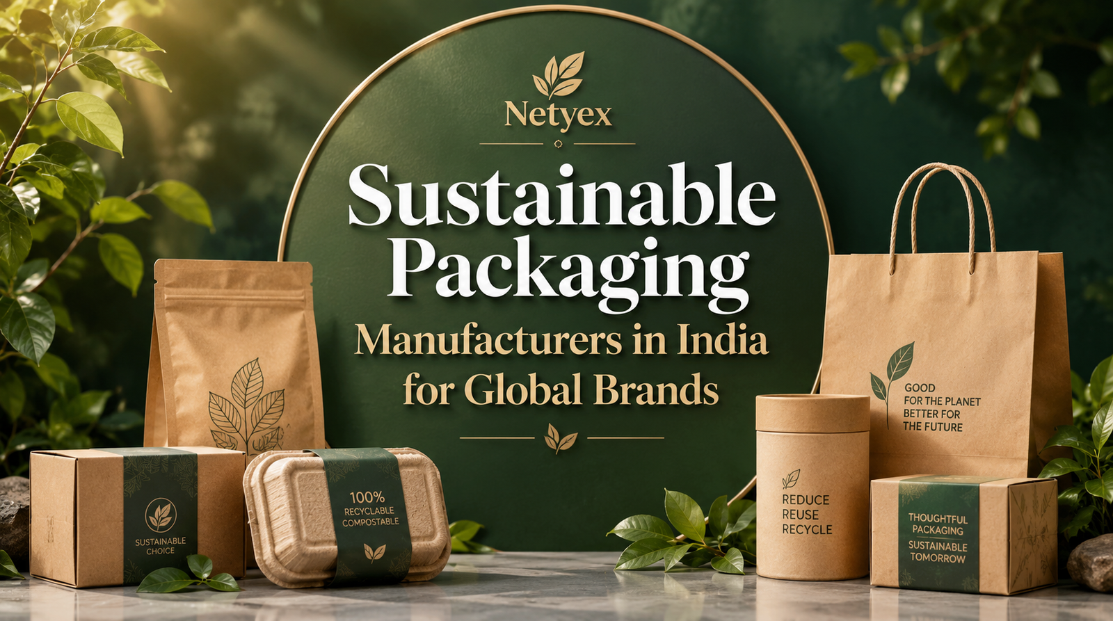 Sustainable Packaging Manufacturers in India for Global Brands