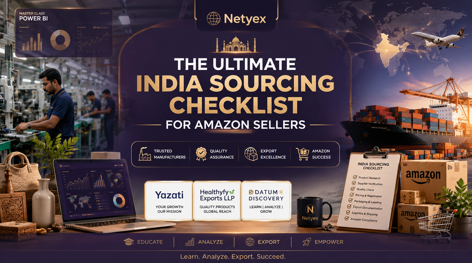 The Ultimate India Sourcing Checklist for Amazon Sellers