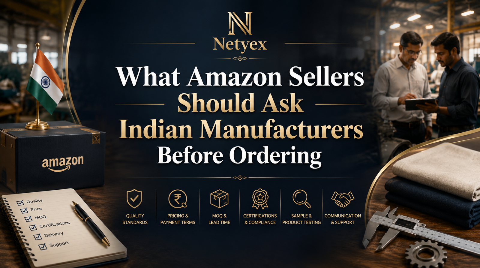 What Amazon Sellers Should Ask Indian Manufacturers Before Ordering