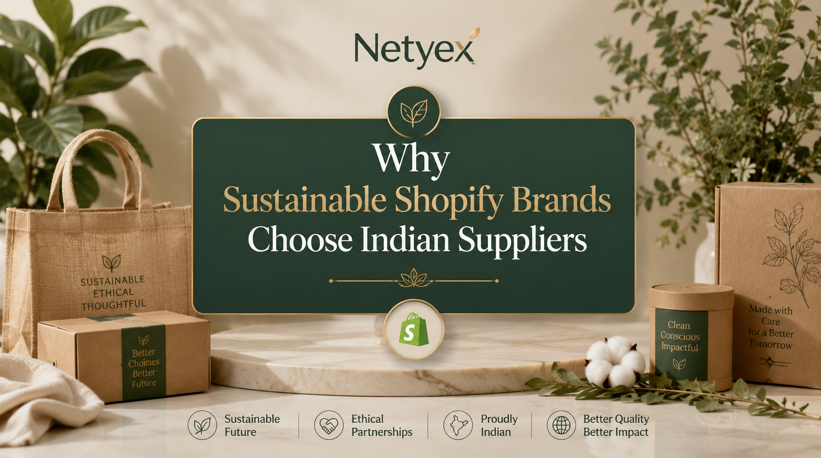 Why Sustainable Shopify Brands Choose Indian Suppliers