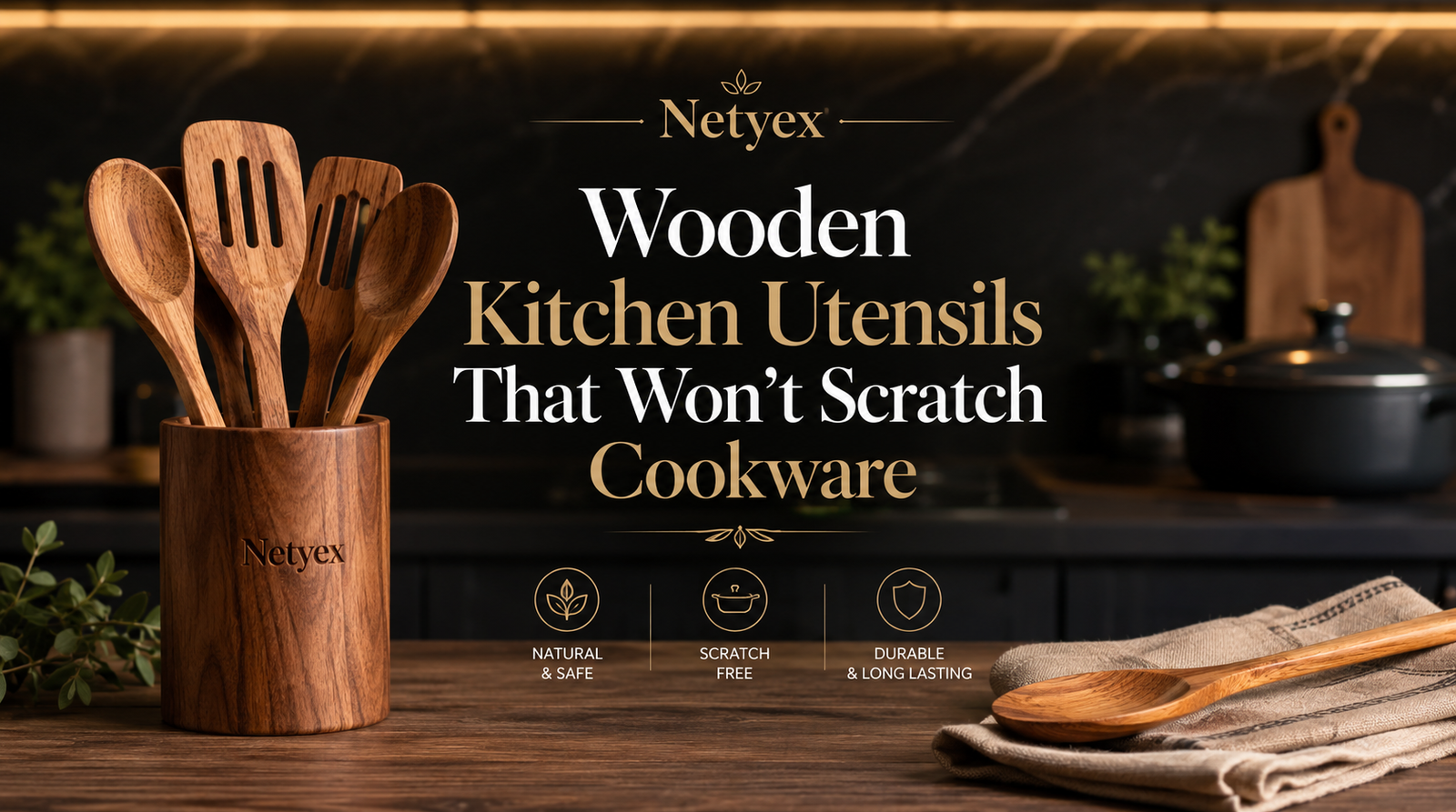 Wooden Kitchen Utensils That Won’t Scratch Cookware