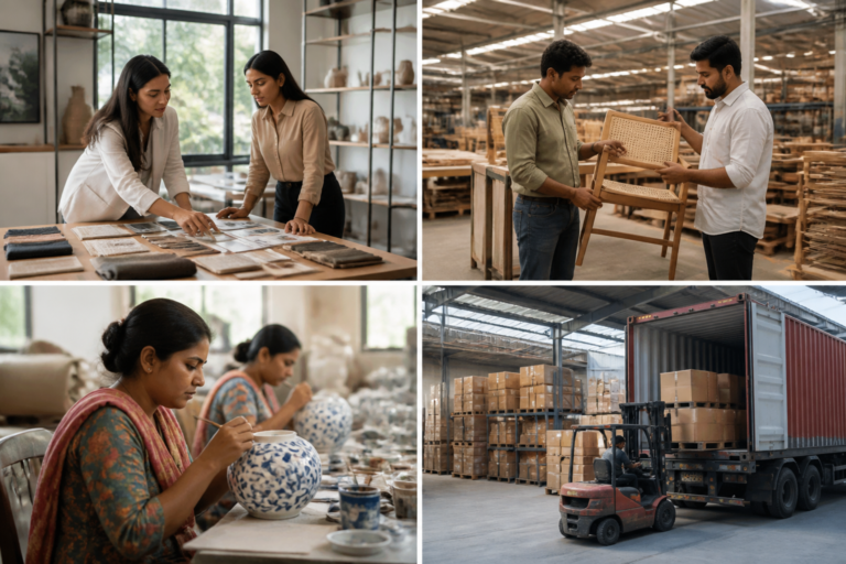 Custom Product Sourcing in India: How Interior Designers Can Scale Bespoke Home Decor