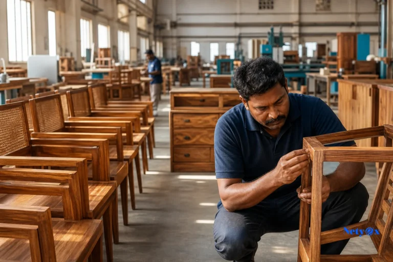 Choosing a Wooden Furniture Manufacturer in India for Export