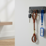 5-Hook Wall-Mounted Key & Utility Rack