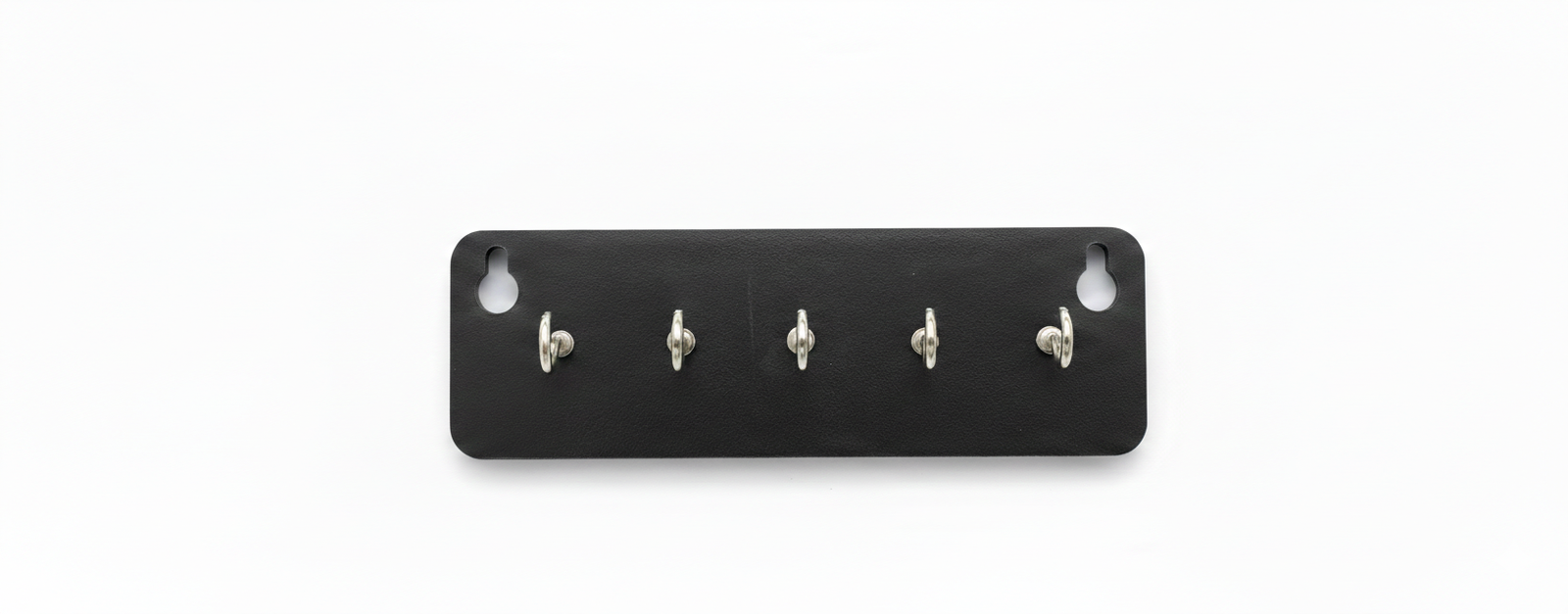5-Hook Wall-Mounted Key & Utility Rack