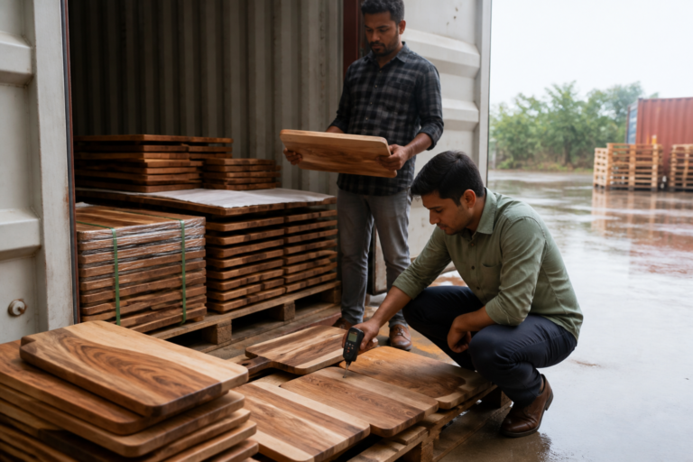 Wholesale Acacia and Mango Wood Serving Boards: Preventing End-Grain Splitting and Warping in Humid Shipments