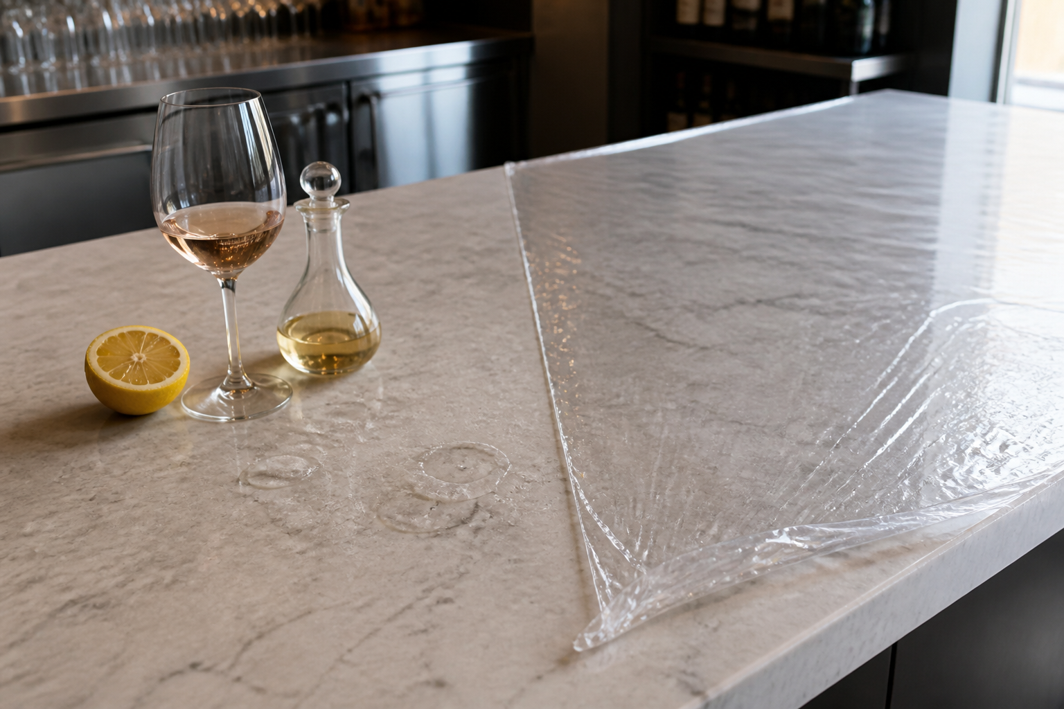 Penetrating Sealers vs Polyurethane Coatings: Stopping Acid Etching on Honed Marble Counters
