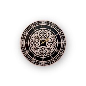 Antique Laser-Cut Decorative Wall Clock