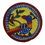 Authentic Madhubani Art – Vibrant Bird & Nature Folk Painting