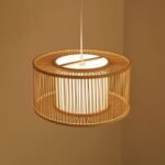 Handwoven Natural Fiber Pendant Lamp – Artisan Collection