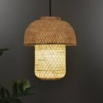 Handwoven Natural Fiber Pendant Lamp – Artisan Collection