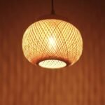 Handwoven Natural Fiber Pendant Lamp – Artisan Collection
