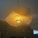 Handwoven Natural Fiber Pendant Lamp – Artisan Collection