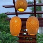 Handwoven Natural Fiber Pendant Lamp – Artisan Collection