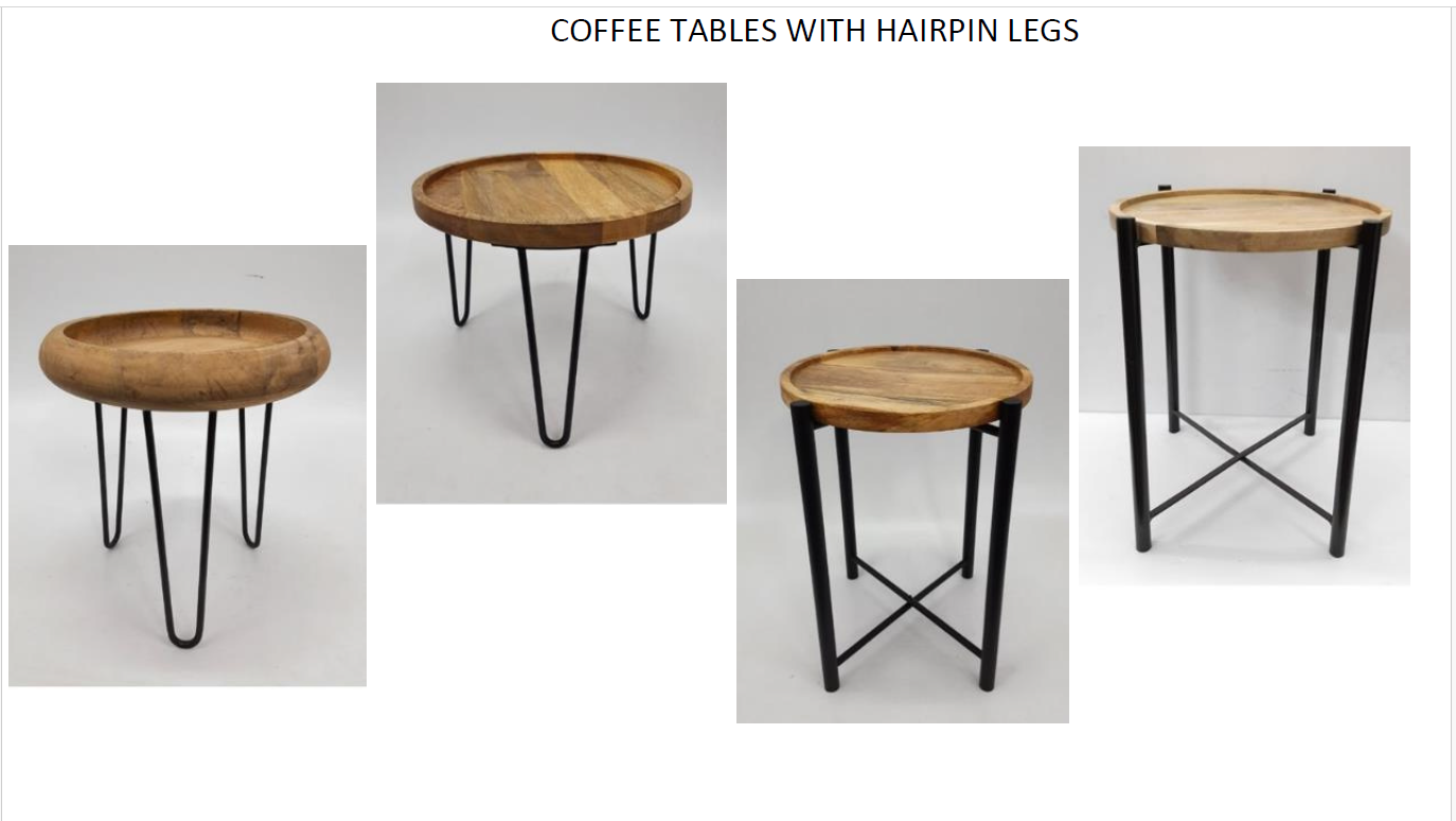 Coffee Tables with Hairpin Legs