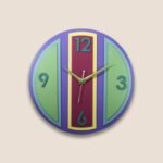 Colorful Geometric Decorative Wall Clock